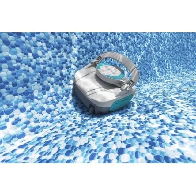 Bestway Robot Aspirateur Piscine Autonome Rechargeable Jade 150 - Pour Nettoyage Fond Plat - Jusqu'a 15 m2 Bestway Robot Aspirateur Piscine Autonome Rechargeable Jade 150 - Pour Nettoyage Fond Plat - Jusqu'a 15 m2