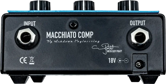 Ashdown Macchiato Pedal Compressor Guy Pratt Made In UK