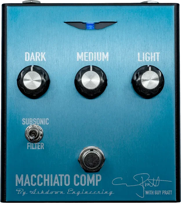 Ashdown Macchiato Pedal Compressor Guy Pratt Made In UK