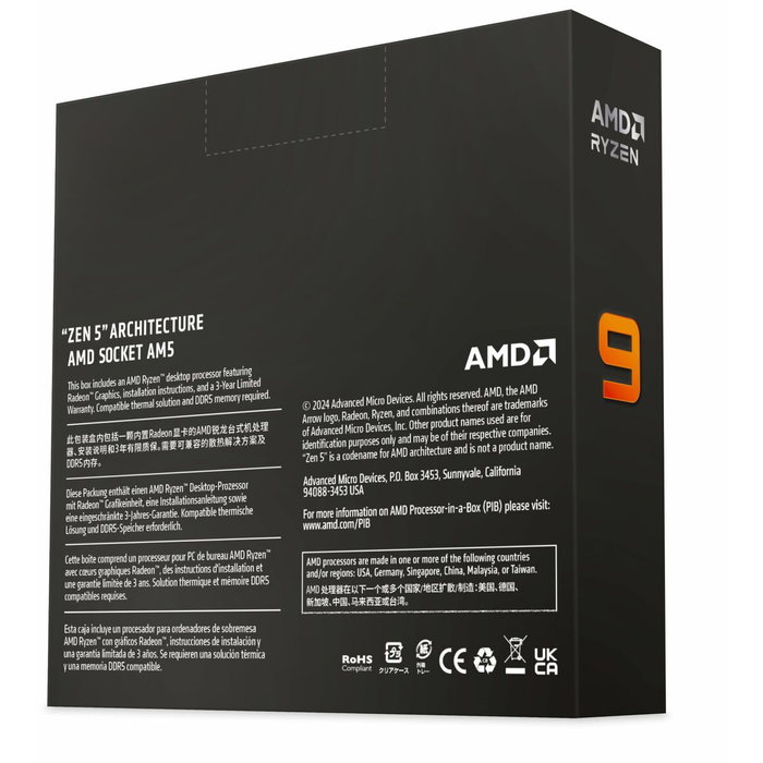 Processeur AMD 100-100001277WOF AMD AM5