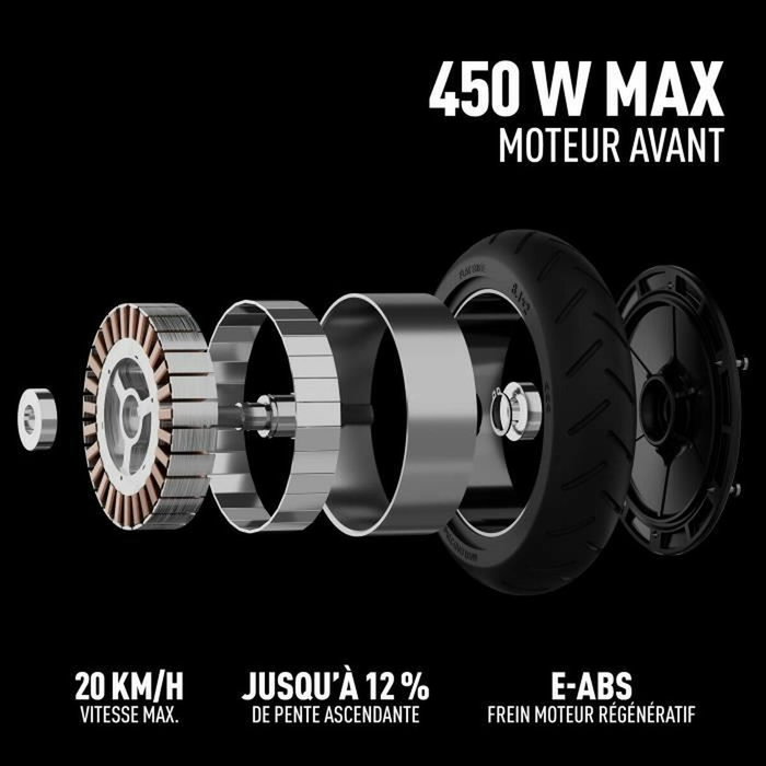 Segway E2 E II Trottinette Électrique Noire 450 W