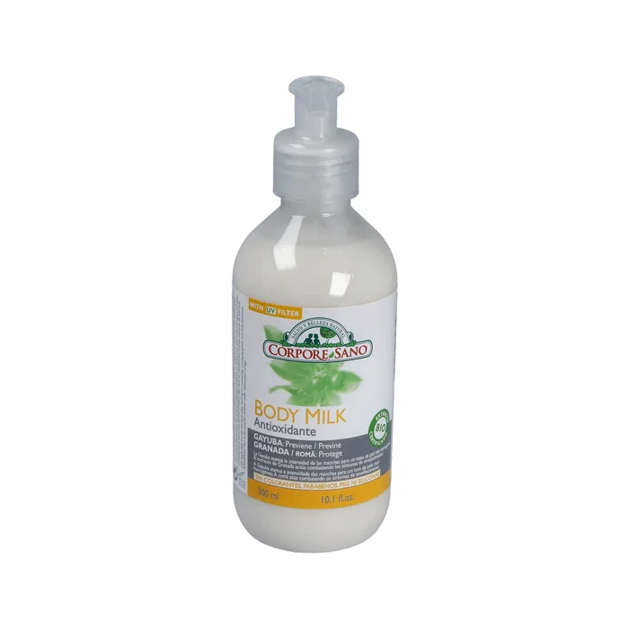 CORPORE SANO Lait Corporel Antioxydant à l'Extrait de Grenade et de Busserole 300 ml CORPORE SANO Lait Corporel Antioxydant à l'Extrait de Grenade et de Busserole 300 ml