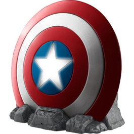 Ekids Enceinte Bluetooth Marvel Captain America avec effets lumineux pour enfants dès 3 ans