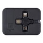 Be Mix Câble rétractable 3 en 1 avec Micro USB, USB-C et Lightning
