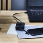 Be Mix Câble rétractable 3 en 1 avec Micro USB, USB-C et Lightning