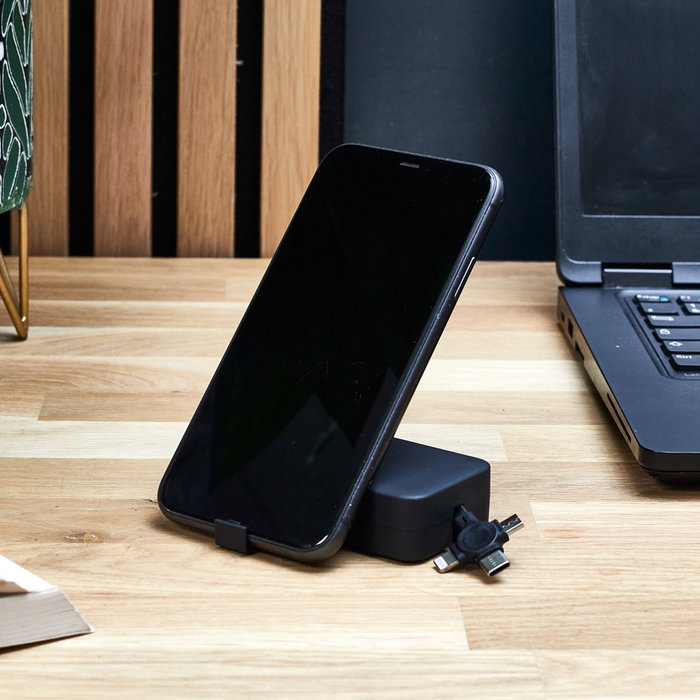Be Mix Câble rétractable 3 en 1 avec Micro USB, USB-C et Lightning Be Mix Câble rétractable 3 en 1 avec Micro USB, USB-C et Lightning