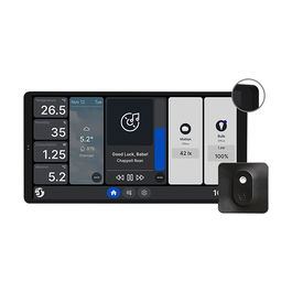 Panneau de contrôle Shelly WALL DISPLAY X2(BL)+BLUHT(BLK)