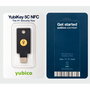 Yubico YubiKey 5C NFC - Clé de sécurité USB-C avec authentification à deux facteurs et communication sans contact