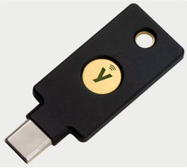 Yubico YubiKey 5C NFC Clé de sécurité USB-C (5060408462331)