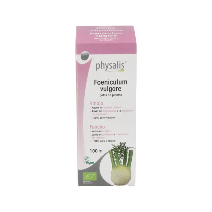 PHYSALIS Extrait de Fenouil (Foeniculum V.) 100ml Bio - Complément Alimentaire PHYSALIS Extrait de Fenouil (Foeniculum V.) 100ml Bio - Complément Alimentaire