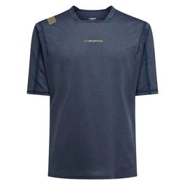 T-shirt à manches courtes homme La Sportiva Trail Bite Bleu foncé 5-6 Ans
