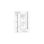 Colonne Lampe 3M Démontable Noir Aluminium