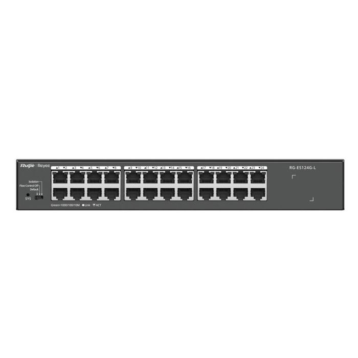 Ruijie Networks Ruijie Reyee Switch RG-ES124G-L RGES124GL Ruijie Networks Ruijie Reyee Switch RG-ES124G-L RGES124GL