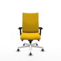 Piqueras Y Crespo Chaise Albacete Confidente Jaune avec Mécanisme Synchrone et Accoudoirs 2D