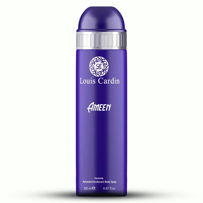 Louis Cardin Ameen Déodorant en spray Pour hommes 200 ml Louis Cardin Ameen Déodorant en spray Pour hommes 200 ml