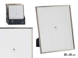 Giftdecor Porte-photos Acier Argenté 20x25 cm (Set de 12)