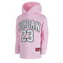 Sweat-shirt à capuche fille Jordan Jordan Hbr Flc Po Hoodie Rose 8-10 ans