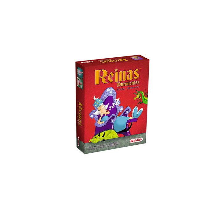 Lúdilo - Jeu de stratégie Reinas Durmientes 80363 - Jeu de cartes - Réveillez 5 Reines en premier - De 2 à 5 joueurs - À partir de 8 ans