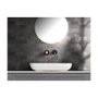 IMEX Mitigeur de lavabo encastré Milos Noir Mat/Or Rose
