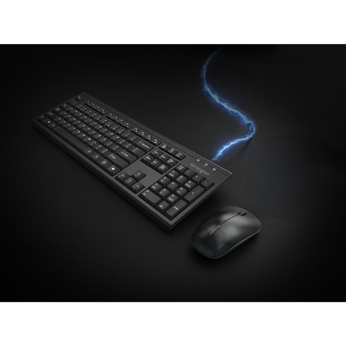 Kensington K75560PT Clavier Sans Fil Noir QWERTY