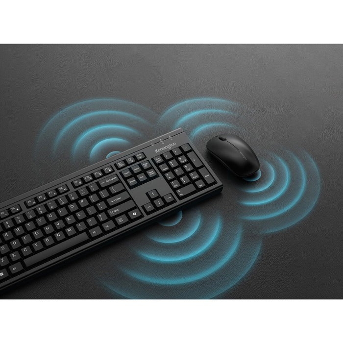 Kensington K75560PT Clavier Sans Fil Noir QWERTY