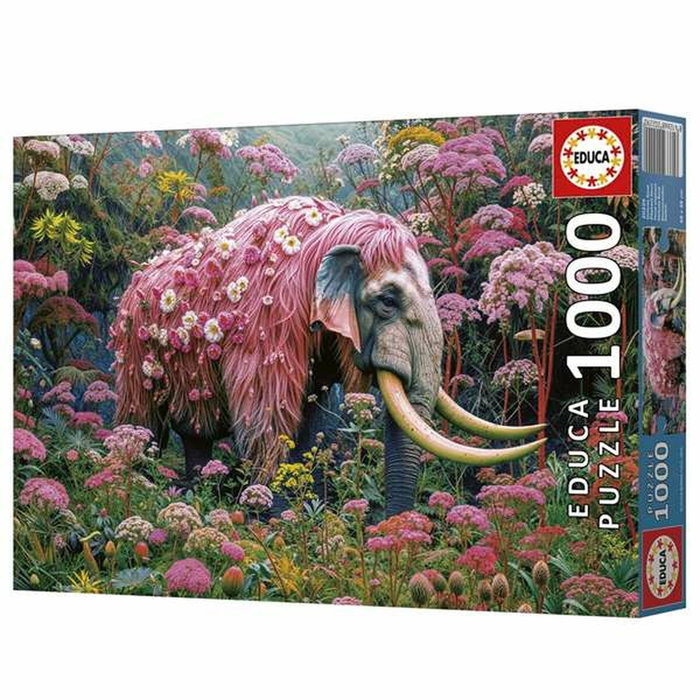 Puzzle Educa Floral Elephant Puzzle Educa Floral Elephant