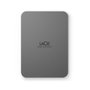 LaCie Mobile Drive Secure Disque Dur Externe 2TB USB-C Gris Portable avec Sauvegarde Automatique