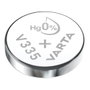 Varta SR512SW V335 Pile Bouton 1,55 V Oxyde d'Argent 100 mAh Ø5,8 x 1,25 mm Blister 1 Pièce