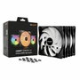 be quiet! Light Wings LX 140mm High-Speed Triple Pack - Noir