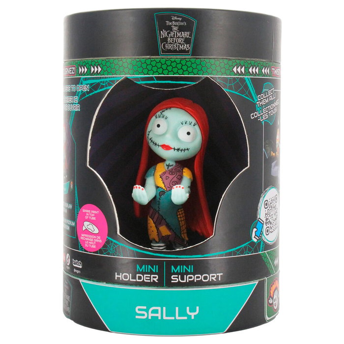 EXQUISITE GAMING - Support pour écouteurs Mini Cable Guy Sally - L'Étrange Noël de Monsieur Jack (Disney) - Dimensions : 8x8x11 cm