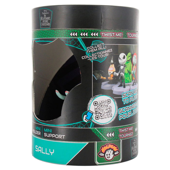 EXQUISITE GAMING - Support pour écouteurs Mini Cable Guy Sally - L'Étrange Noël de Monsieur Jack (Disney) - Dimensions : 8x8x11 cm