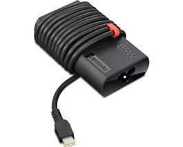 Lenovo Adaptateur Secteur USB-C Slim 65W PD3.0 - Charge Rapide et Portable pour PC Portable Lenovo
