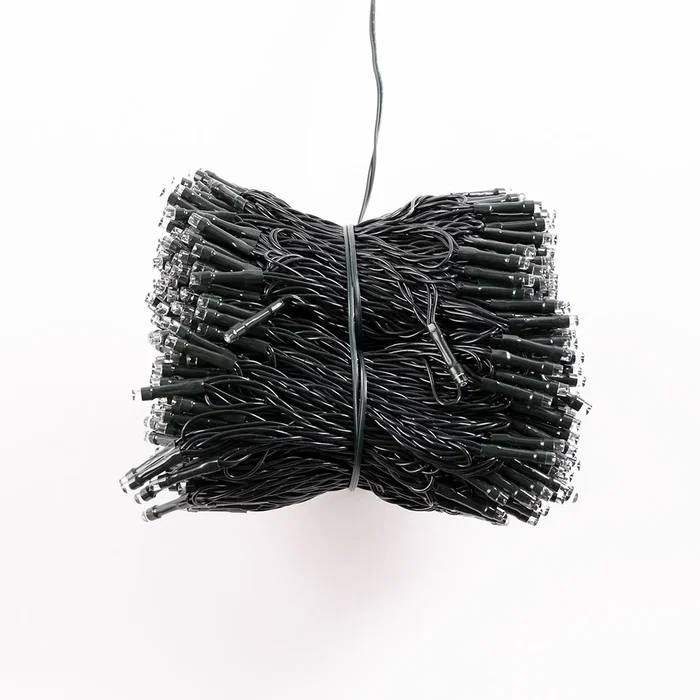 HO Guirnalda LED Exterior 50M [HO-XMAS-073-IP65-50M-WW] - Guirnalde LED pour extérieur, 8 modes, IP65, 50 mètres