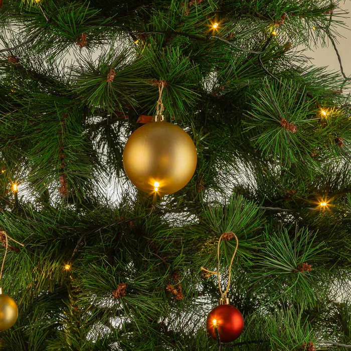 HO Guirnalda LED Exterior 50M [HO-XMAS-073-IP65-50M-WW] - Guirnalde LED pour extérieur, 8 modes, IP65, 50 mètres