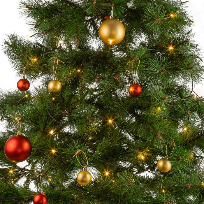 HO Guirnalda LED Exterior 50M [HO-XMAS-073-IP65-50M-WW] - Guirnalde LED pour extérieur, 8 modes, IP65, 50 mètres