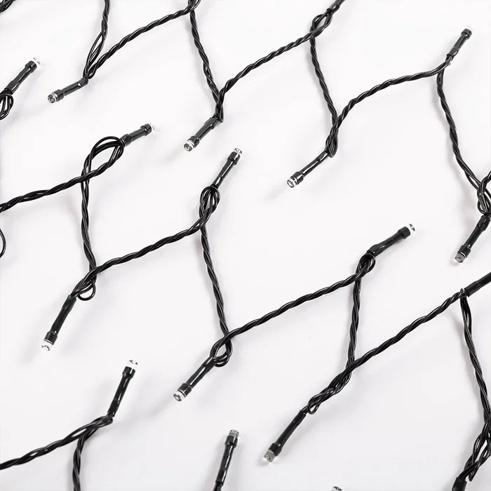 HO Guirnalda LED Exterior 50M [HO-XMAS-073-IP65-50M-WW] - Guirnalde LED pour extérieur, 8 modes, IP65, 50 mètres