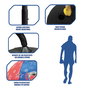 Tachan Sac de Boxe et Gants avec Punching Ball - Set de Boxe, Sac Punching Ball et Gants de Boxe pour Enfants et Adultes, Recommandé à partir de 3 Ans, Multilingue