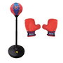 Tachan Sac de Boxe et Gants avec Punching Ball - Set de Boxe, Sac Punching Ball et Gants de Boxe pour Enfants et Adultes, Recommandé à partir de 3 Ans, Multilingue