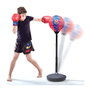 Tachan Sac de Boxe et Gants avec Punching Ball - Set de Boxe, Sac Punching Ball et Gants de Boxe pour Enfants et Adultes, Recommandé à partir de 3 Ans, Multilingue