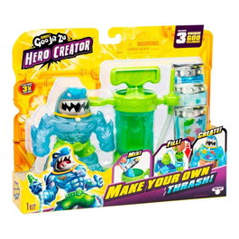 Bandai Goo Jit Zu Hero Creator Thrash, Set de création de héros élastique personnalisé