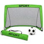 Jugatoys Portería de Fútbol avec ballon, gonfleur et sac de transport