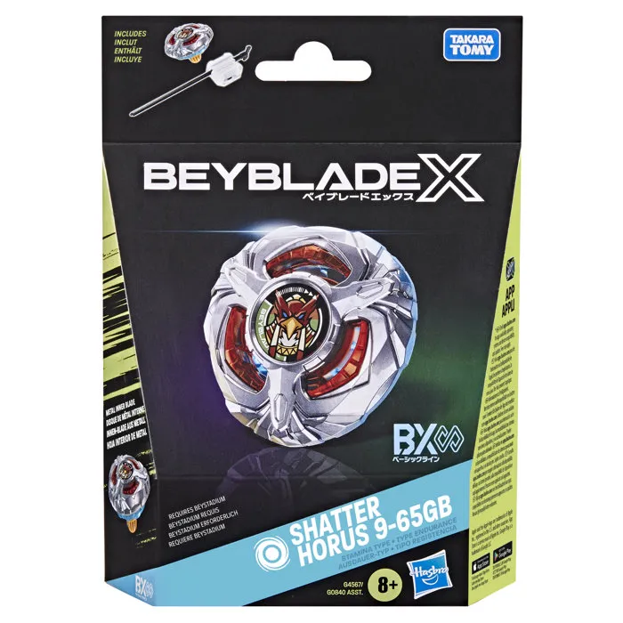Beyblade X Starter Pack Shatter Horus 9-65GB BX Infinity Beyblade X Starter Pack Shatter Horus 9-65GB BX Infinity