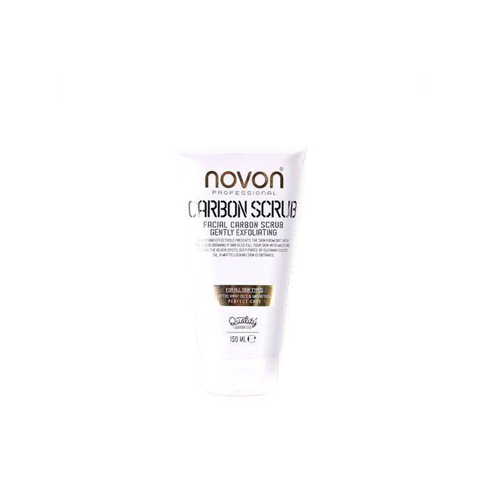 Novon Mascarilla Facial Carbon Scrub Gently Exfoliating Novon Mascarilla Facial Carbon Scrub Gently Exfoliating