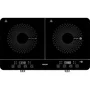 Sencor SCP 4001BK Plaque de cuisson à induction et radiante, 2 foyers, Noir