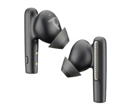 Poly Voyager Free 60 UC Écouteurs Bluetooth ANC Noir Charbon avec Adaptateur USB-C BT700 et Étui de Charge