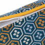 BigBuy Home Coussin Bleu Imprimé 50 x 10 x 30 cm
