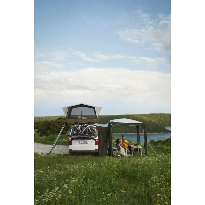 Dometic Tunnel de raccordement HUB pour VW - Auvent indépendant - Connexion par fermeture éclair - Sac de transport inclus Dometic Tunnel de raccordement HUB pour VW - Auvent indépendant - Connexion par fermeture éclair - Sac de transport inclus