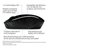 HP Souris sans fil 200, pour gaucher et droitier, capteur optique 1000 ppp, technologie LED rouge, connexion USB