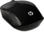 HP Souris sans fil 200, pour gaucher et droitier, capteur optique 1000 ppp, technologie LED rouge, connexion USB