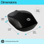 HP Wireless Mouse 200 Noir